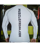 Muscle Freak Rashguard "White" - Muscle Freak