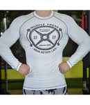 Muscle Freak Rashguard "White" - Muscle Freak