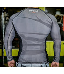 Muscle Freak Rashguard "CARBON SILVER" - Muscle Freak